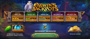 ozwin's jackpots