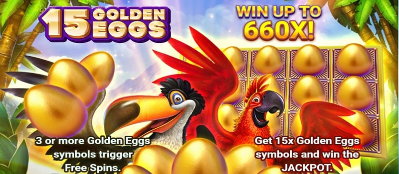 Jackpot 15 Golden Eggs