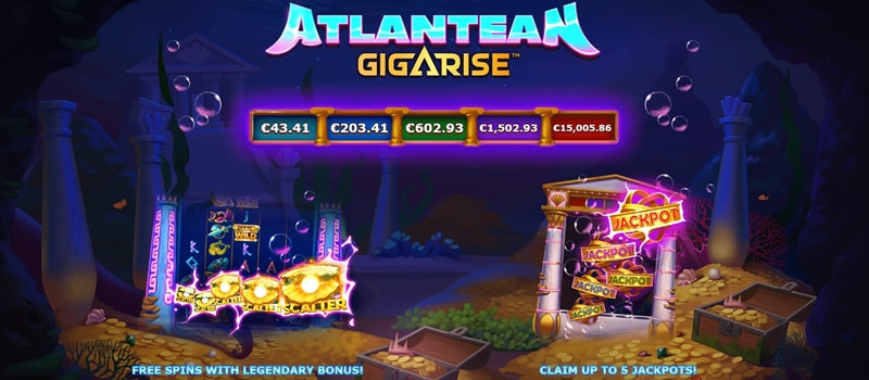 Atlantean Gigarise Jackpot