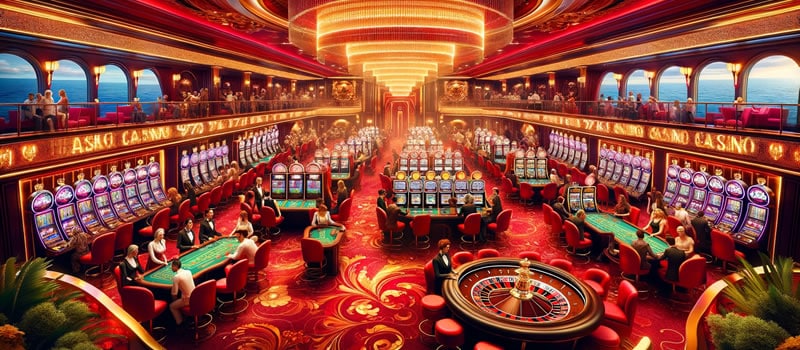 casino cruise room