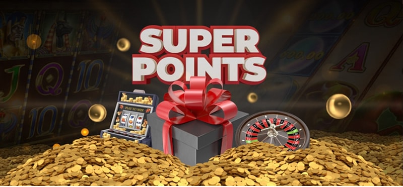 casino extra super points